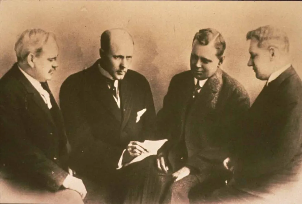 The first Rotary meeting in Chicago, 1905