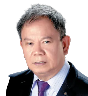 Portrait of Past District Governor Remegio G. Salanatin