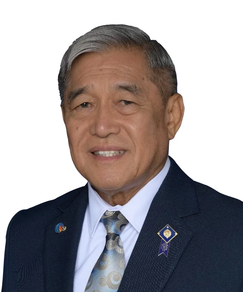 Portrait of Past District Governor Benjamin “Bing” M. Garcia