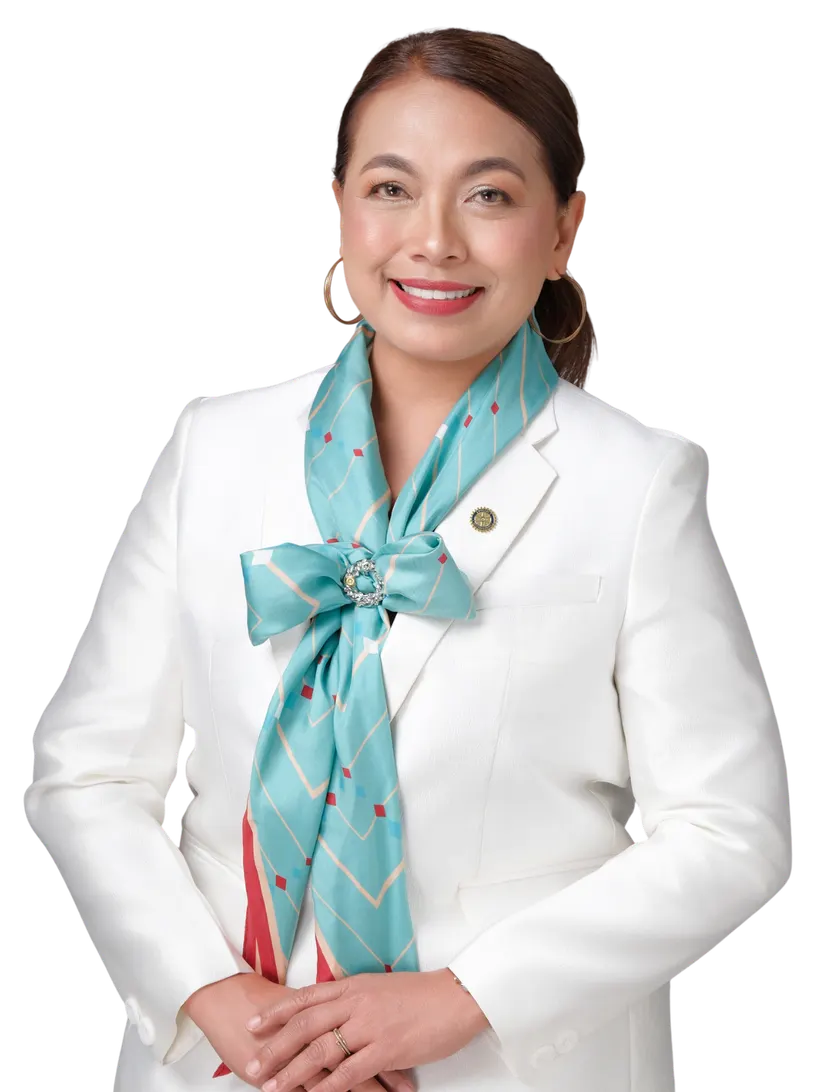 District Governor Arlene Juele Adlawan