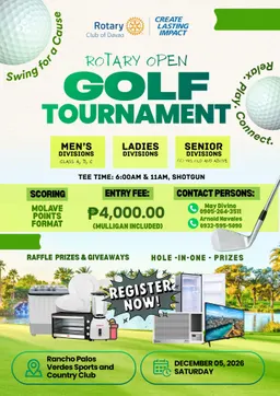 Rotary Open Golf Tournament